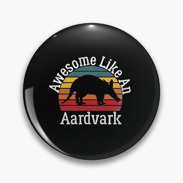 Item preview, Awesome Retro Aardvark. Vintage, "Awesome Like An Aardvark" designed and sold by AEOPIN.