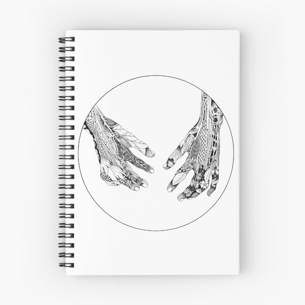 Item preview, Flying Ointment Herb Hands With Border designed and sold by Arianna Freitag.