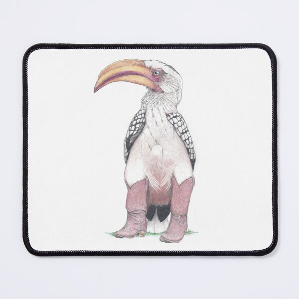 Item preview, Hornbill in cowboy boots designed and sold by JimsBirds.