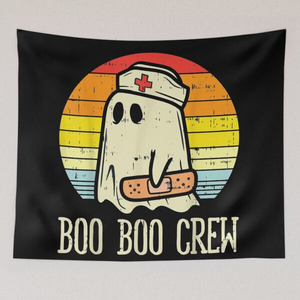 Item preview, Boo Boo Crew Nurse Halloween Shirt For Nurses RN Ghost designed and sold by ghazalish.