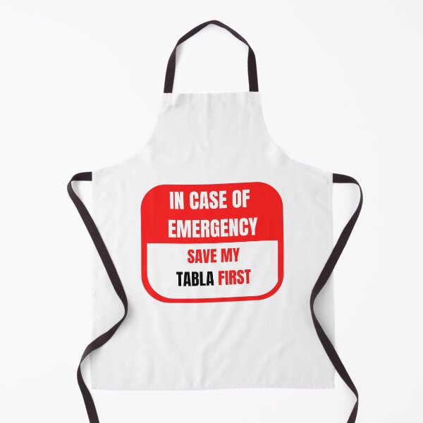 Item preview, In Case of Emergency, Save my Tabla First designed and sold by choceclairs.