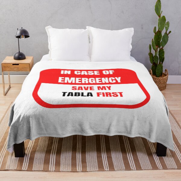 Item preview, In Case of Emergency, Save my Tabla First designed and sold by choceclairs.
