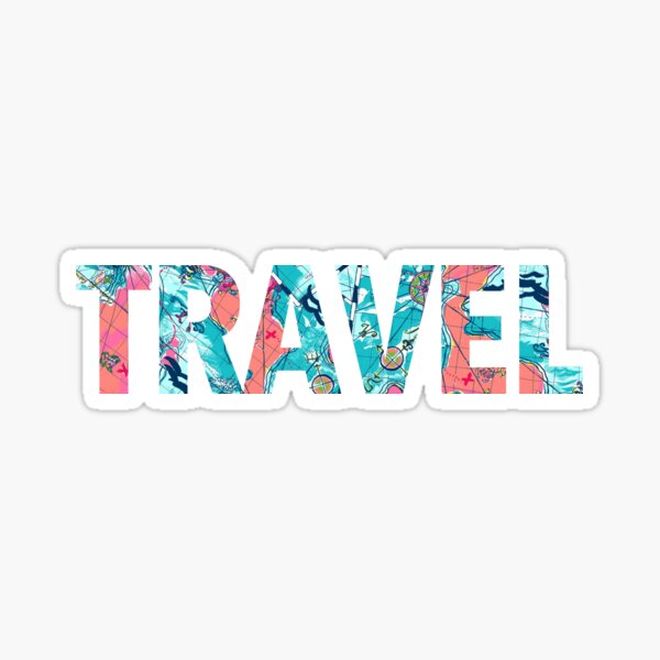 lilly pulitzer travel Sticker