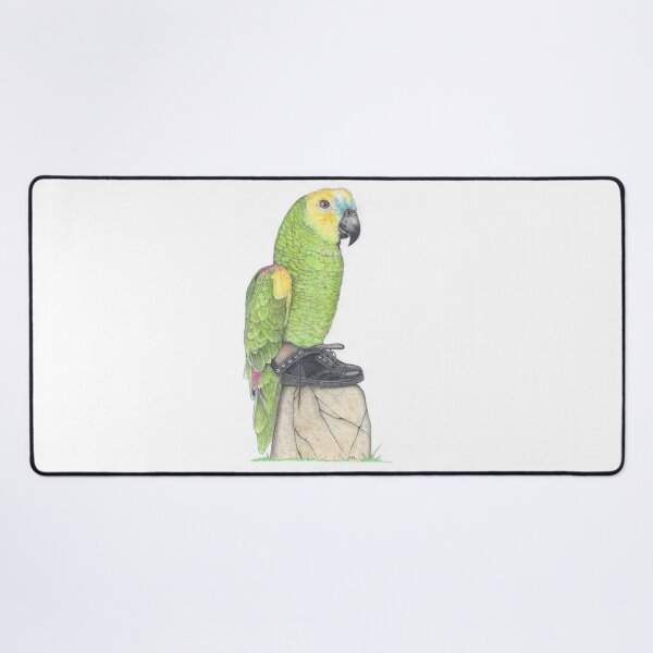 Item preview, Parrot in combat boots designed and sold by JimsBirds.