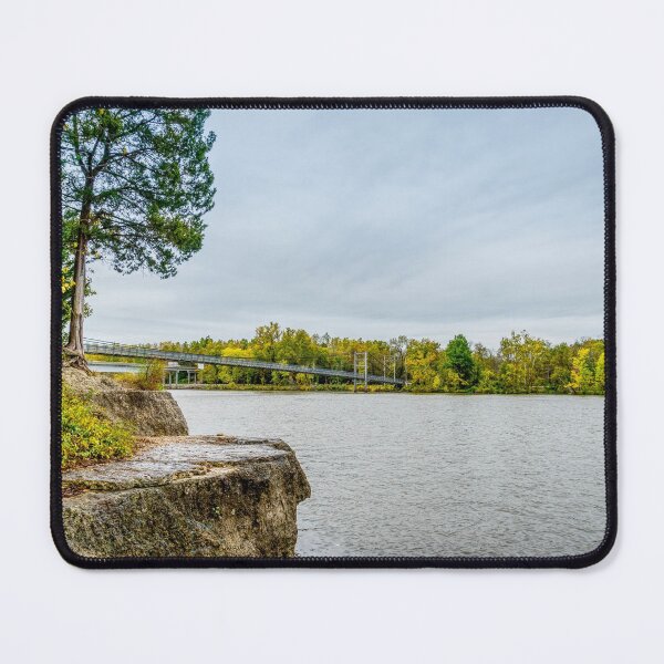 Item preview, Truman Lake And Swinging Bridge designed and sold by mljdwhite.