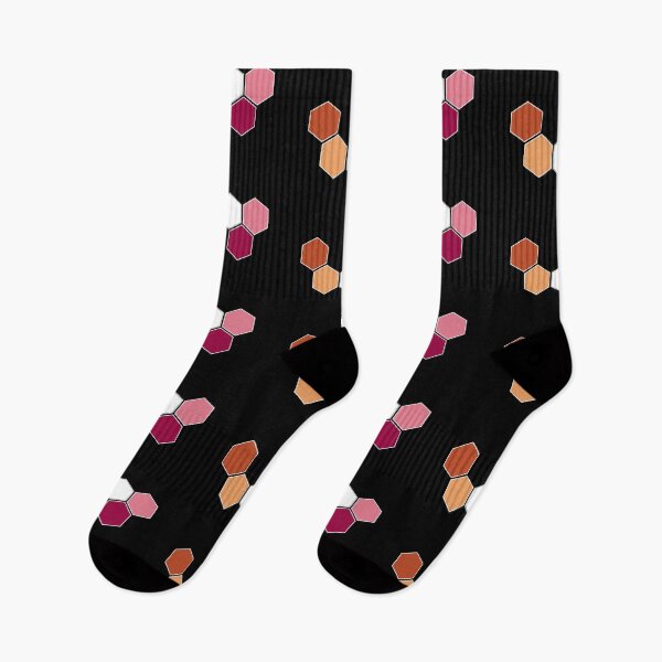 Item preview, Lesbian Pride Honeycomb Design designed and sold by iscaStudioArt.