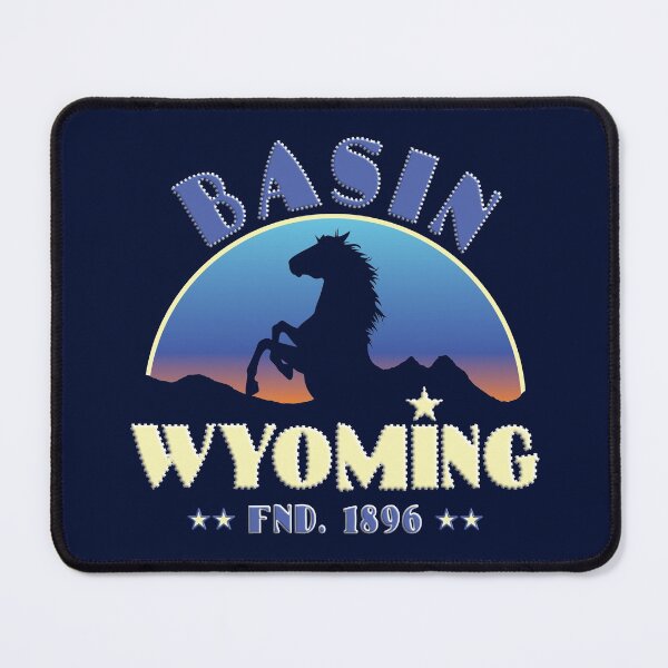 Item preview, Basin, Wyoming Wild Horse Gifts designed and sold by NoBonesLife.