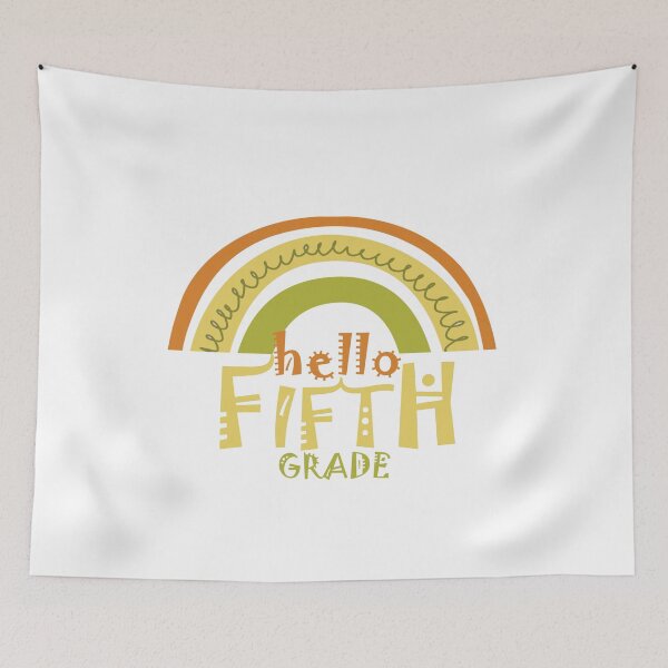 Item preview, hello fifth grade designed and sold by manardesign.