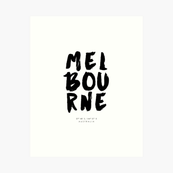 Item preview, Melbourne designed and sold by Pegausaurus.