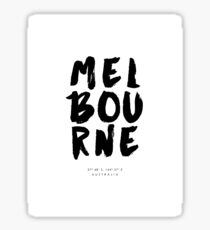 Melbourne Sticker