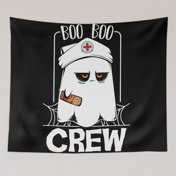 Item preview, Boo Boo Crew Nurse Halloween Shirt For Nurses RN Ghost designed and sold by ghazalish.
