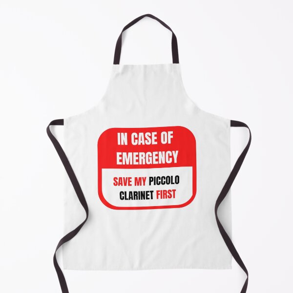 Item preview, In Case of Emergency, Save my Piccolo Clarinet First designed and sold by choceclairs.