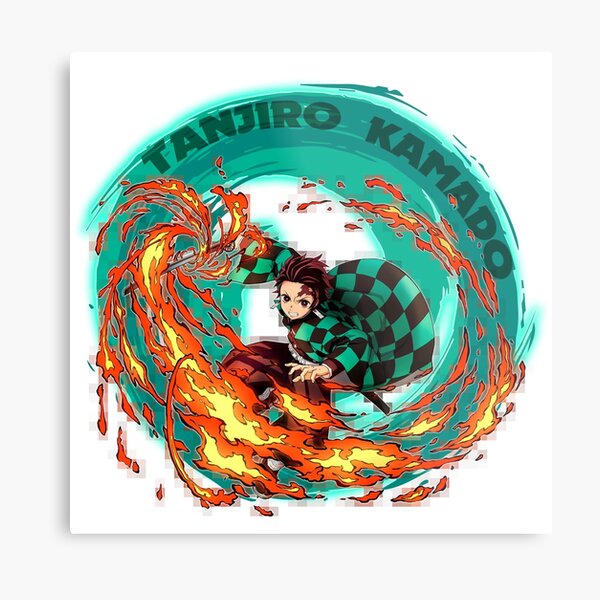 Tanjiro Demon Slayer' Poster, picture, metal print, paint by Sport Posters