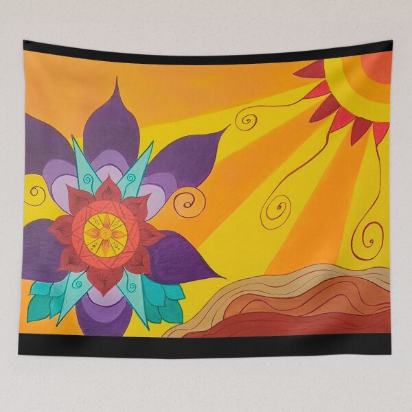 Item preview, Mandala and sun designed and sold by munaykidisenios.