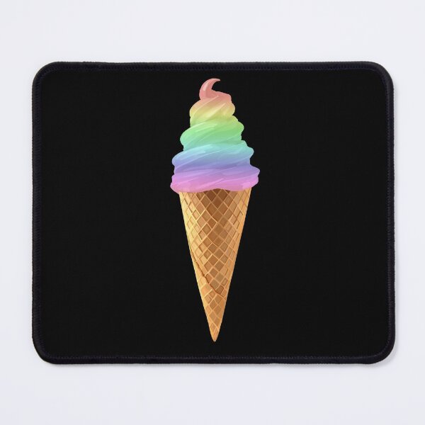 Item preview, Rainbow Swirl Ice Cream Cone designed and sold by Deborah Camp.