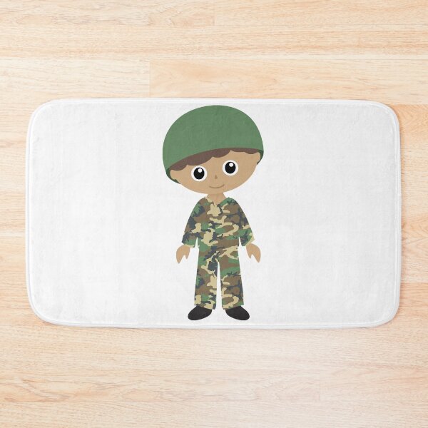 Item preview, Kid soldier cartoon mask designed and sold by Lamara Belhamiche.