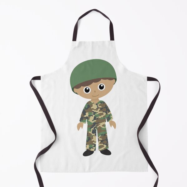Item preview, Kid soldier cartoon mask designed and sold by Lamara Belhamiche.