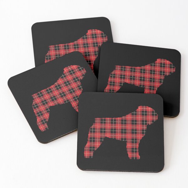 Item preview, Bouvier De Flanders Dog Fashion Plaid designed and sold by blackdogshop.