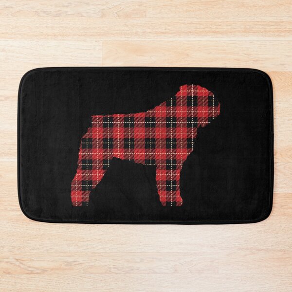 Item preview, Bouvier De Flanders Dog Fashion Plaid designed and sold by blackdogshop.