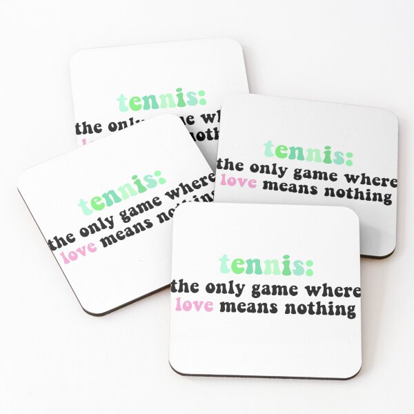 Item preview, tennis: the only game... designed and sold by lilystickers65.