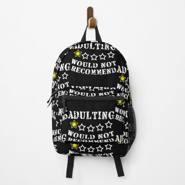 Item preview, Adulting Would Not Recommend designed and sold by RAWVANE.