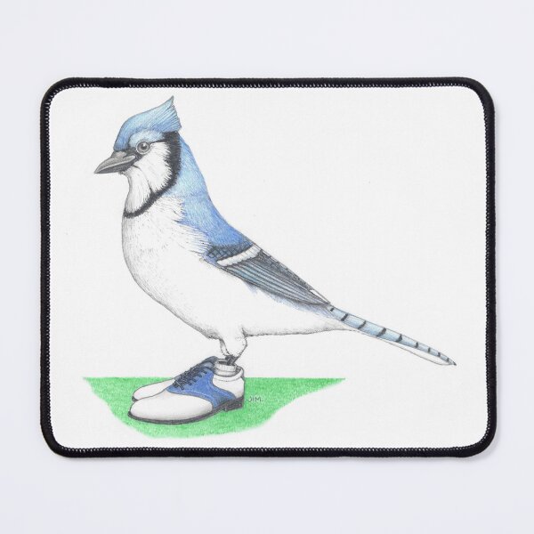 Item preview, Blue jay in golf shoes designed and sold by JimsBirds.