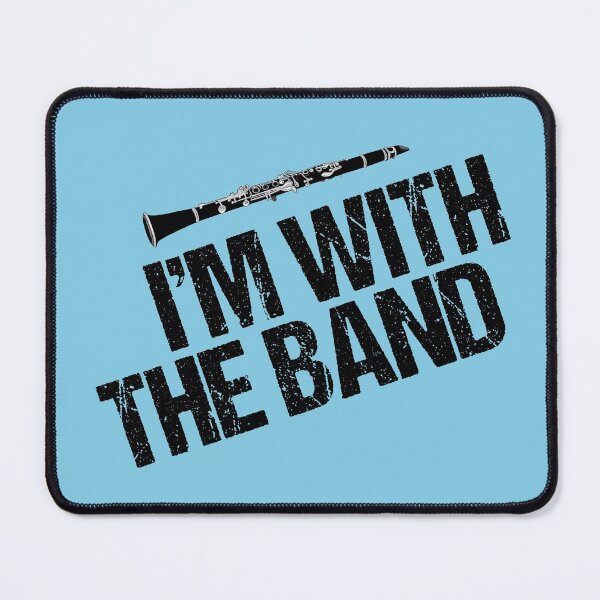 Item preview, I'm with the Band Clarinet Humor designed and sold by Epic Love Designs.