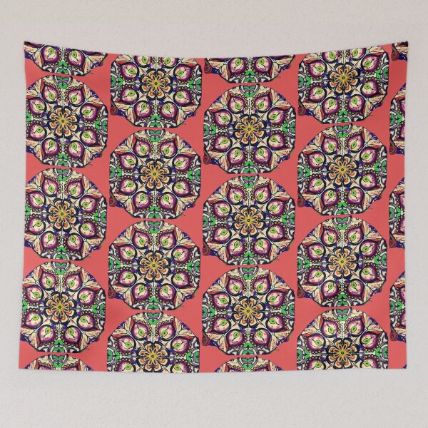 Item preview, abstract patterns on ceramic tile Leggings designed and sold by shopghita45.