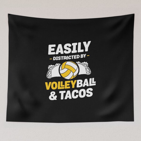 Item preview, Easily distracted by volleyball designed and sold by Zexten.