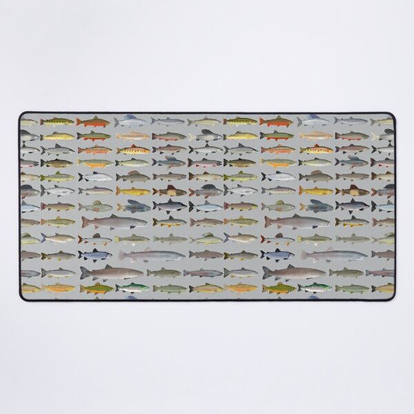 Fish Fishing Mouse Pads & Desk Mats for Sale