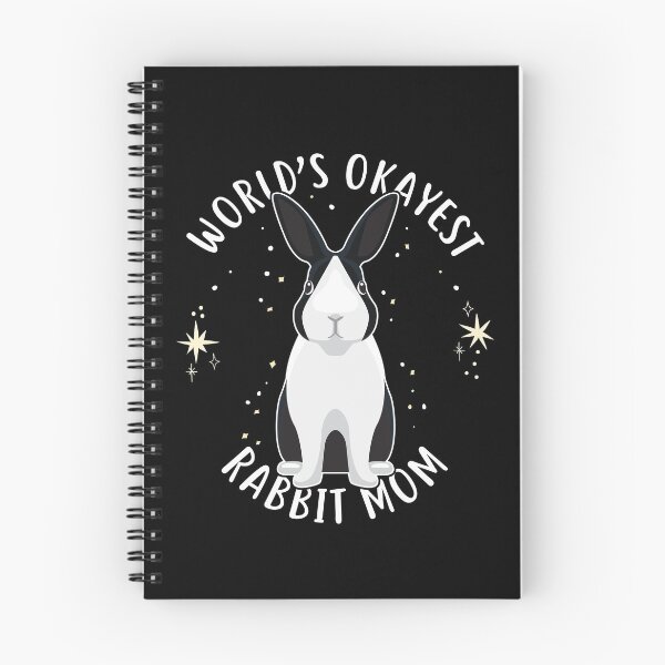 Item preview, World's Okayest Rabbit Mom designed and sold by Clara Hollins.