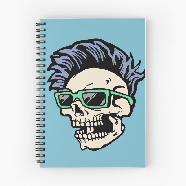 Item preview, Retro Summer Skull Illustration designed and sold by SLAG-Creative.