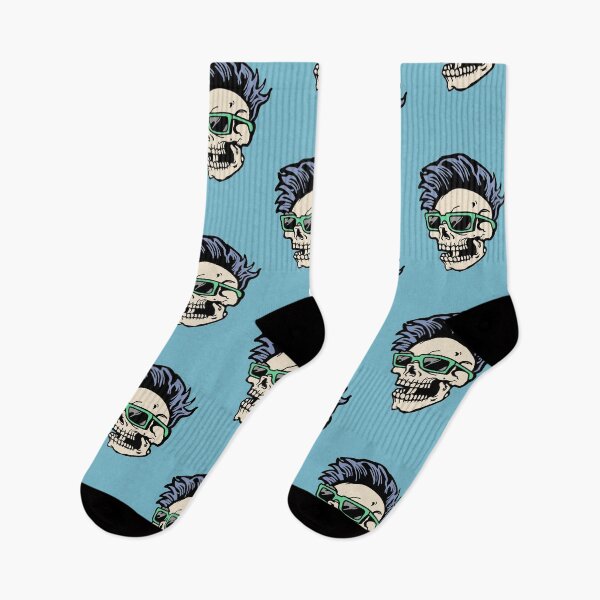Item preview, Retro Summer Skull Illustration designed and sold by SLAG-Creative.