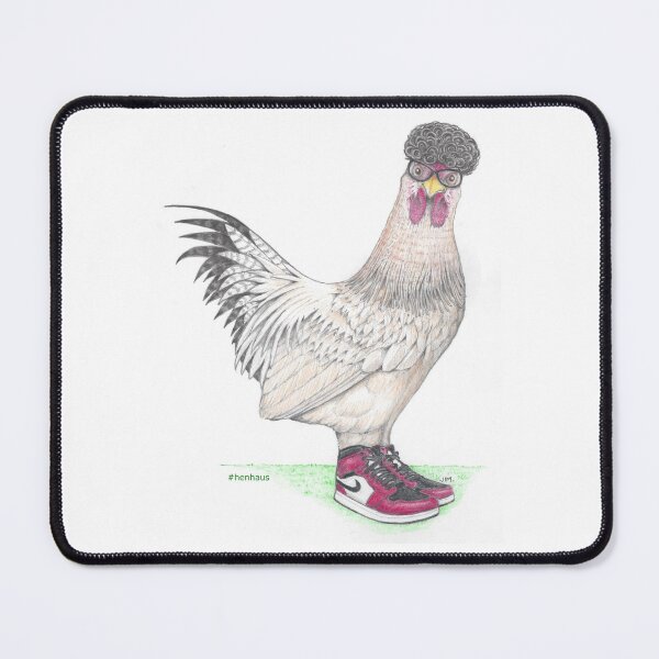 Item preview, Jj Chicken in high tops designed and sold by JimsBirds.
