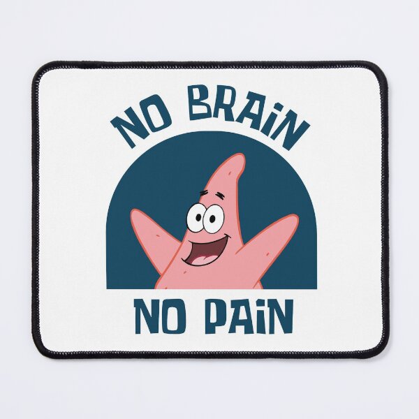 Item preview, No Brain No Pain designed and sold by bixieshop.