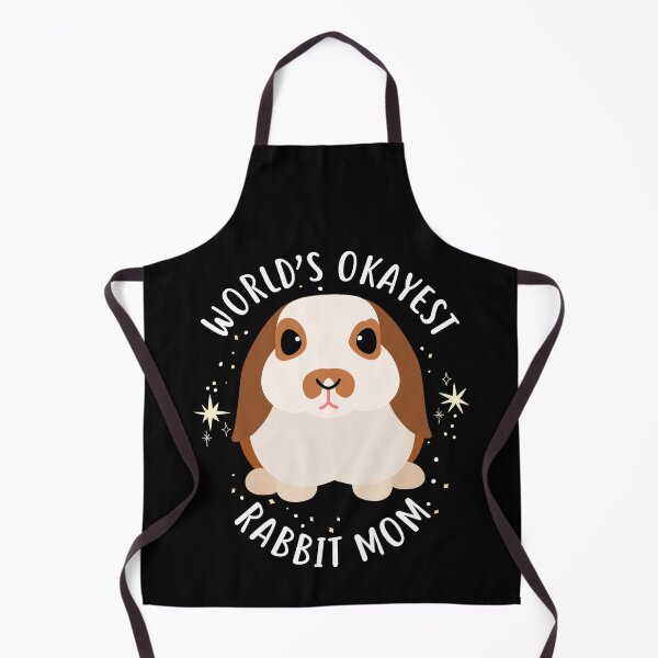 Item preview, World's Okayest Rabbit Mom designed and sold by Clara Hollins.