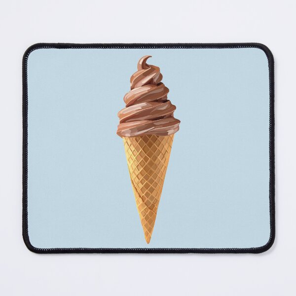 Item preview, Soft Serve Icecream Chocolate Cone designed and sold by Deborah Camp.
