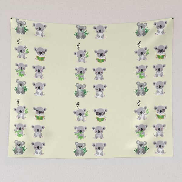 Item preview, The iconic australian animal koala Set Pack  designed and sold by Red-ElYoubi.