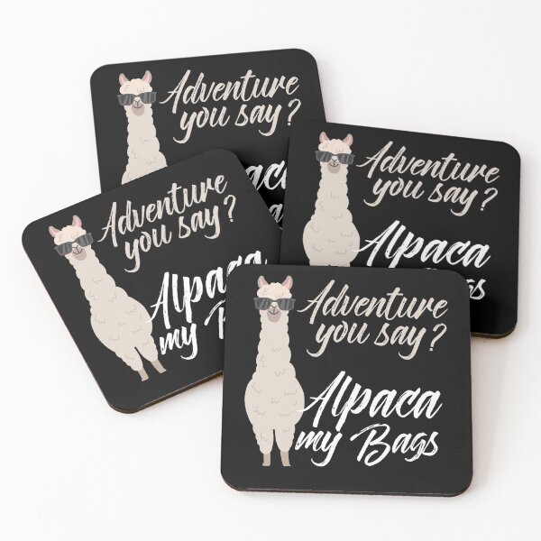 Item preview, Adventure You Say? Alpaca My Bags Vintage Funny Travel Gift Idea designed and sold by johnii1422.