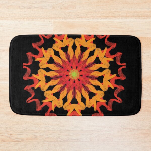 Item preview, mandala 7 - human soul on fire designed and sold by malikaelas.