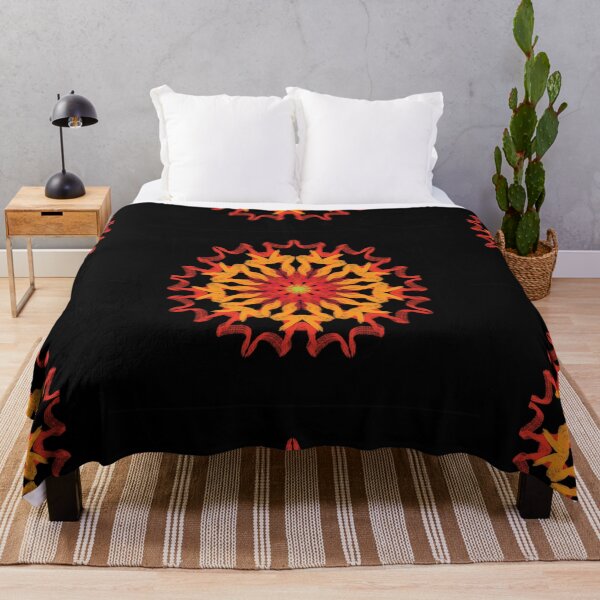 Item preview, mandala 7 - human soul on fire designed and sold by malikaelas.