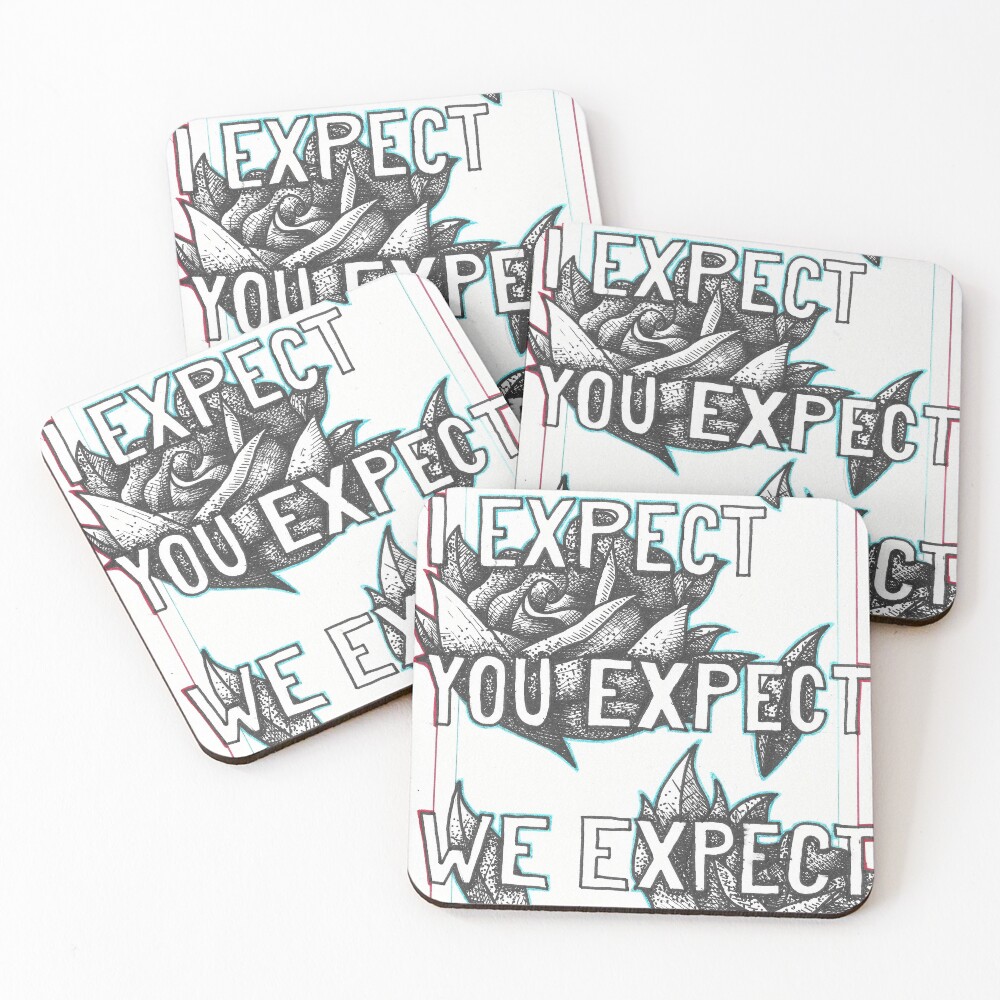 "Expectations" Sticker for Sale by Hendy-Inc | Redbubble