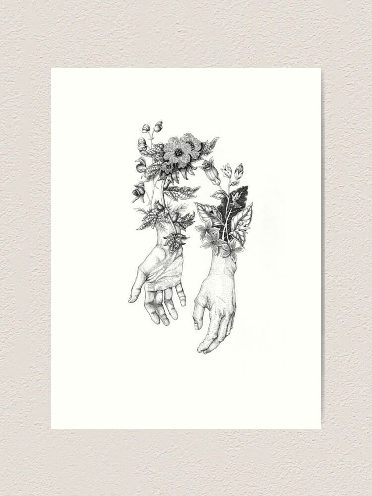 Alternate view of Witch's Herbs Art Print