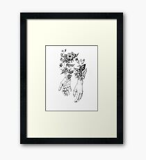 Witch's Herbs Framed Print