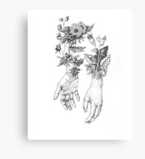 Witch's Herbs Metal Print