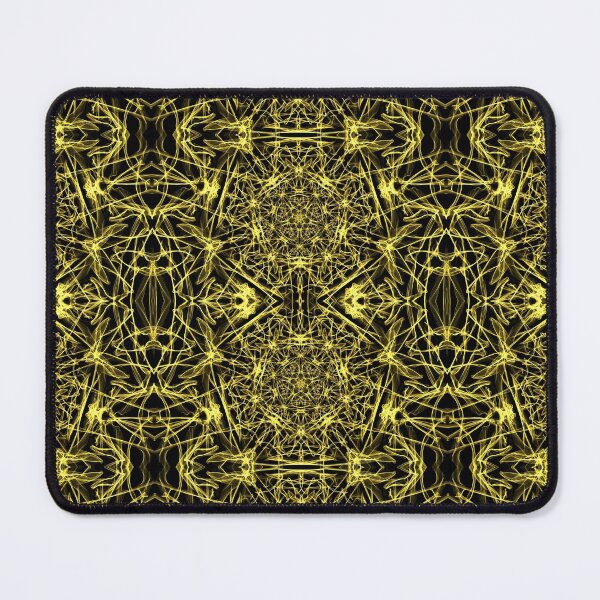 Item preview, Liquid Light Series #22 ~ Yellow Abstract Fractal Pattern designed and sold by Ascension Vibrations.