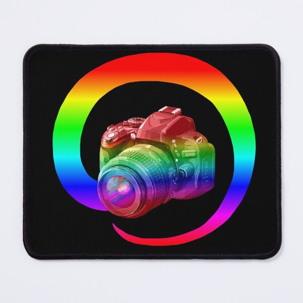 Item preview, Camera Ombre Rainbow Swirl designed and sold by Deborah Camp.