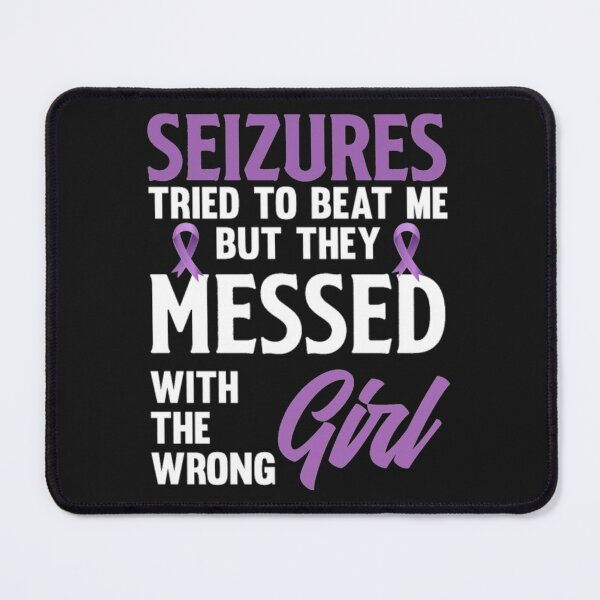 Item preview, Seizures Beat Messed With Girl Epilepsy Awareness designed and sold by StarcyWol.