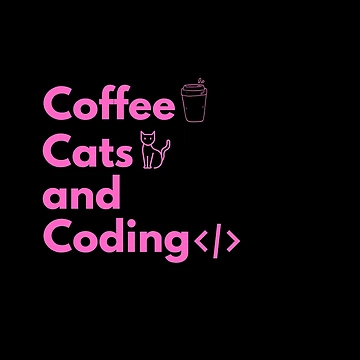 Artwork thumbnail, Coffee Cats and Coding | Coding/Coder software engineer developer programmer geek coder STEM by brinikki