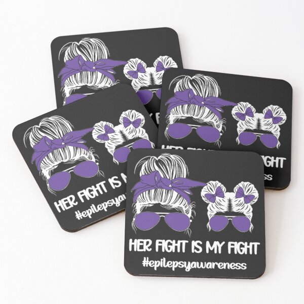 Item preview, Her Fight Is my fight Epilepsy Warrior designed and sold by StarcyWol.